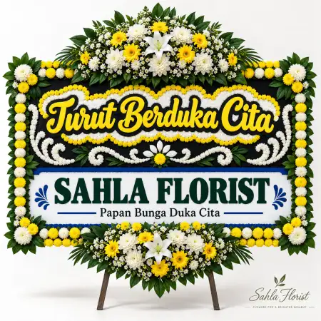 Papan Bunga Duka Modernland